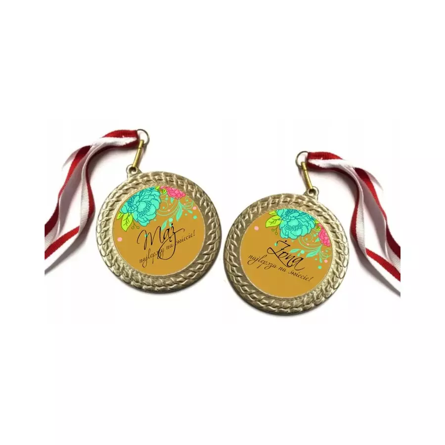 2 x MEDAL rocznicę męża żony prezent ślub