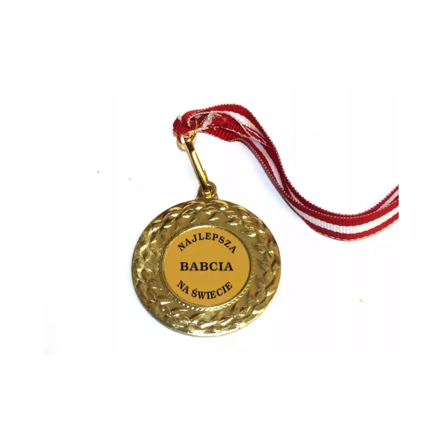 MEDAL NAJLEPSZA BABCIA NA ŚWIECIE